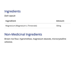 CanPrev - Magnesium Threonate - 120Vcaps