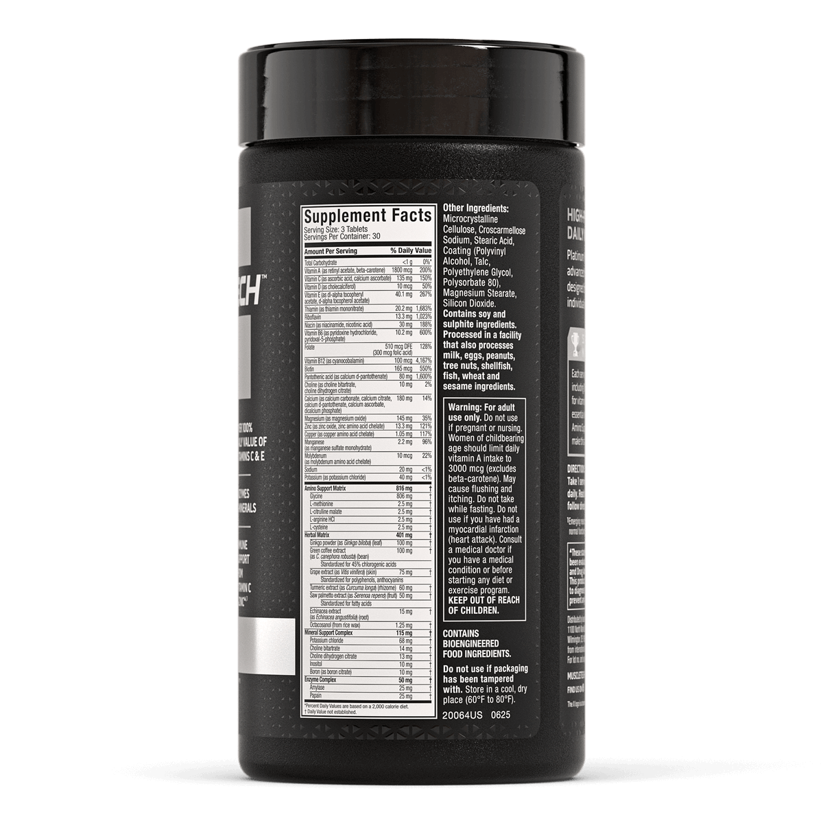 MuscleTech - Multi Vitamin - 90 Tablets