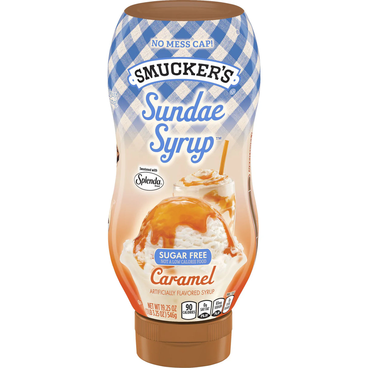 Sirop de caramel sans sucre Smucker's - 553 g (19,5 oz)