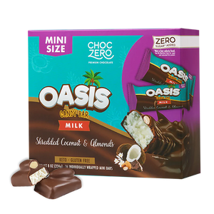 ChocZero - Oasis Milk Chocolate Candy Bar - 8oz