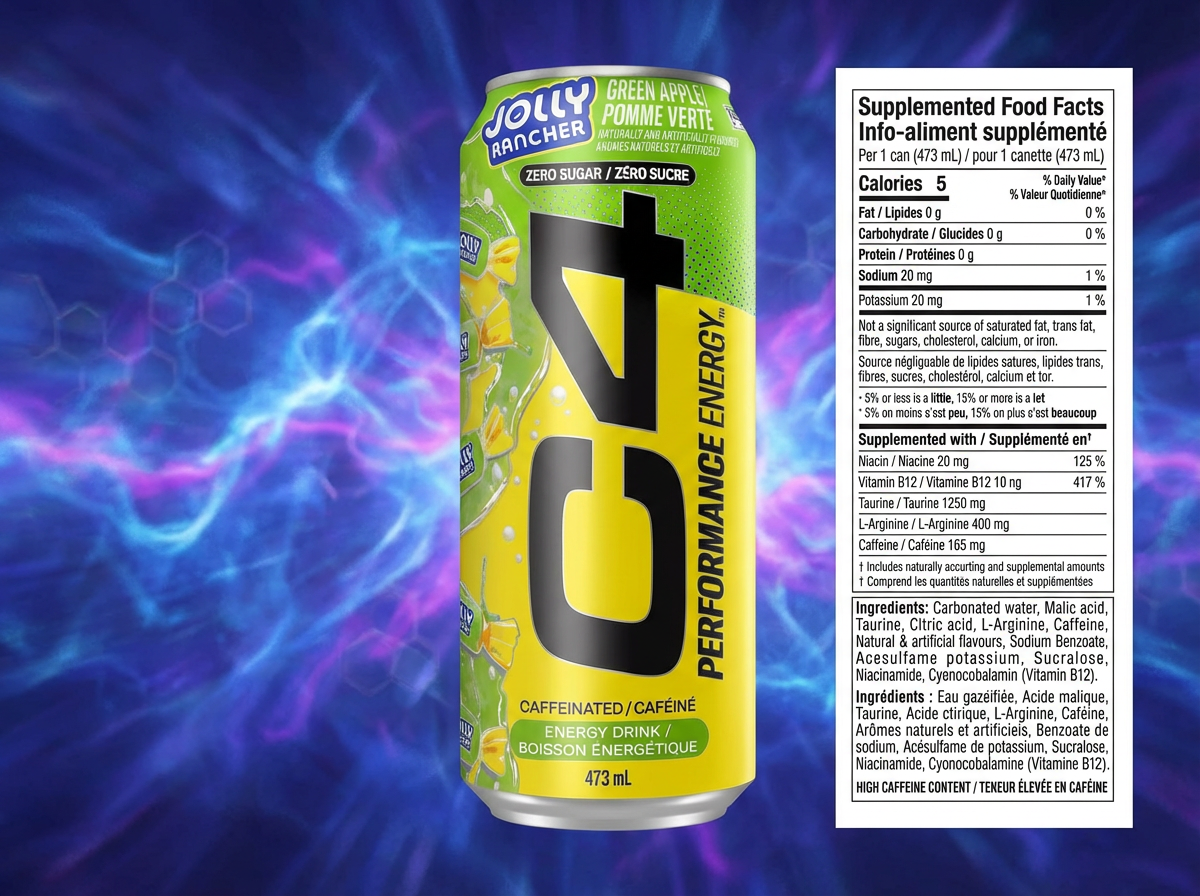 Cellucor - C4 Carbonated Energy Drink CAN - 12x473ml