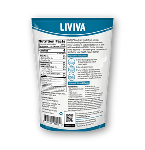 Liviva - Organic Shirataki Pasta with Oat Fiber | Low Carb, 4 Calories, Keto-Friendly - 520g