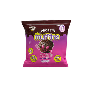 Prime Bites protein mini muffins Chocolate Fudge flavor