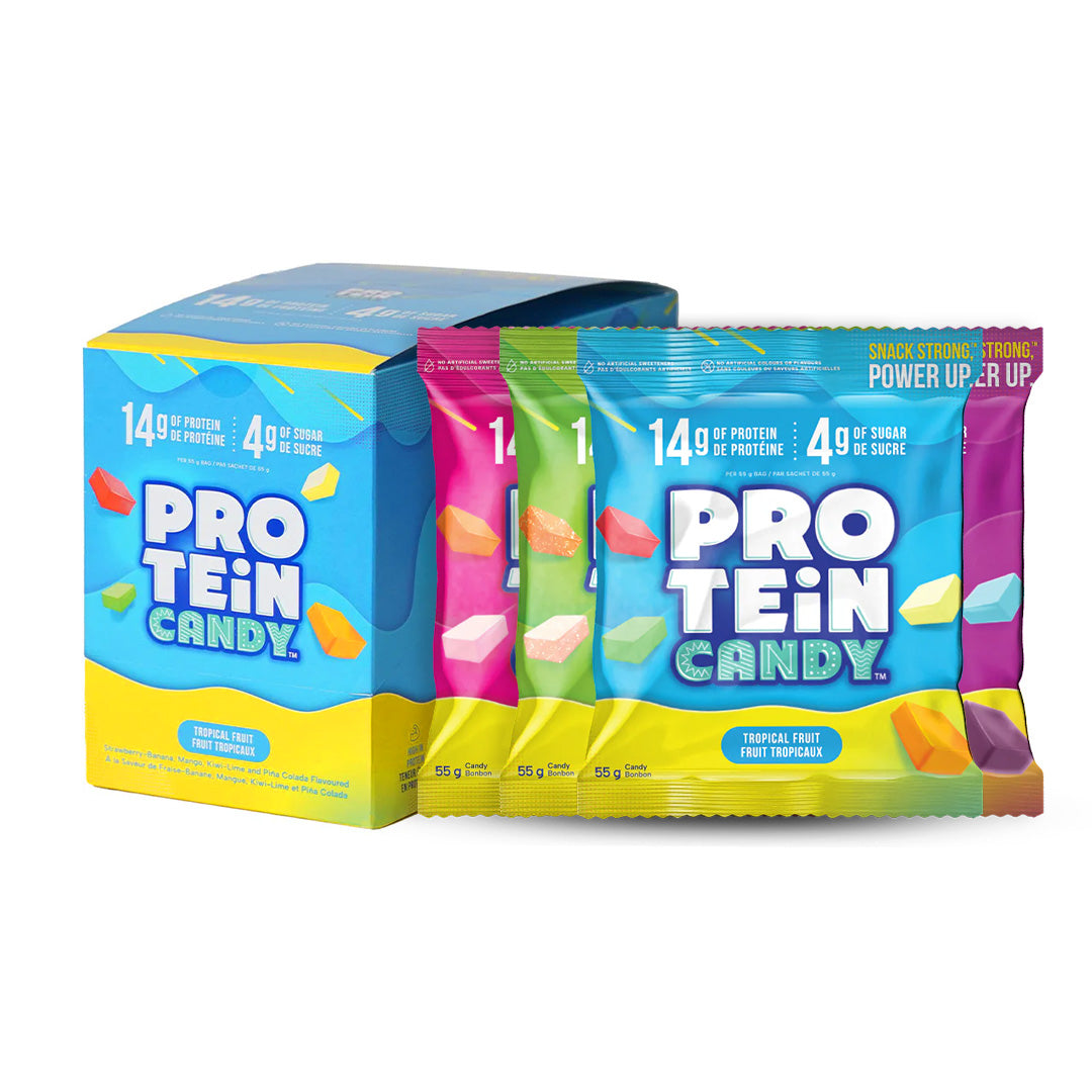 Protein Candy gummies mix box flavor