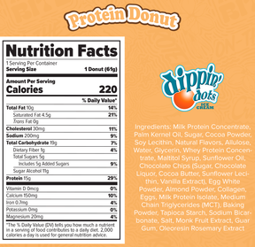 Redefine Foods Protein Donut – Single Unit (15g Protein, Low Sugar Snack)
