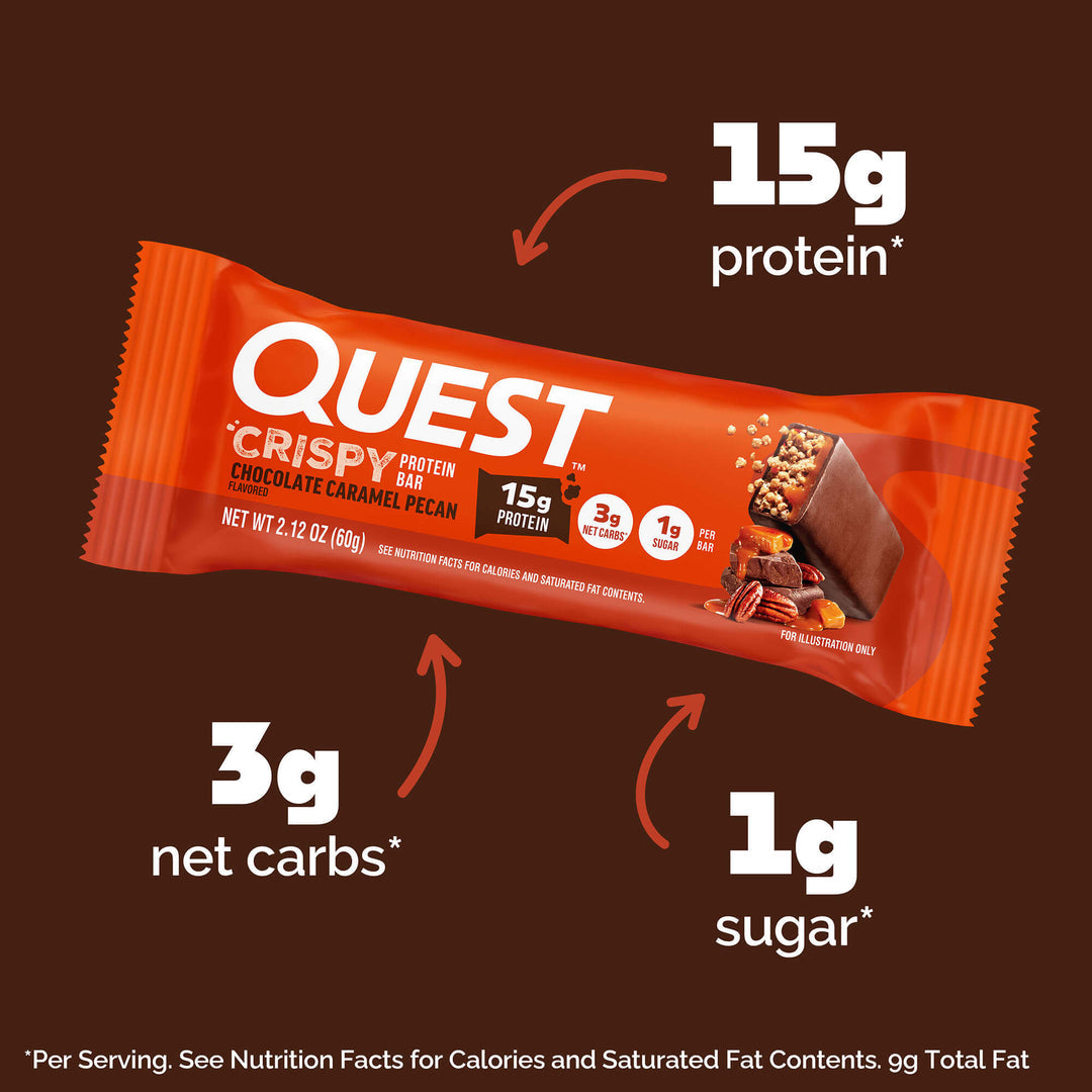 Quest Nutrition - Barre protéinée Crispy Hero - 50 g