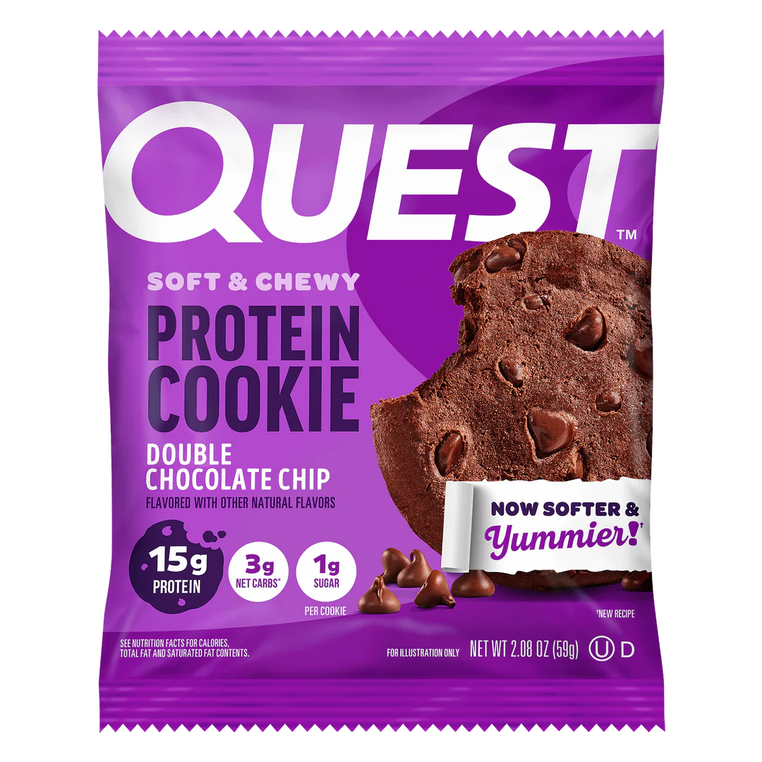 Quest Nutrition - Biscuits protéinés moelleux et fondants - 59 g