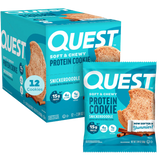 Quest Nutrition - Biscuits protéinés moelleux et fondants - Boîte de 12