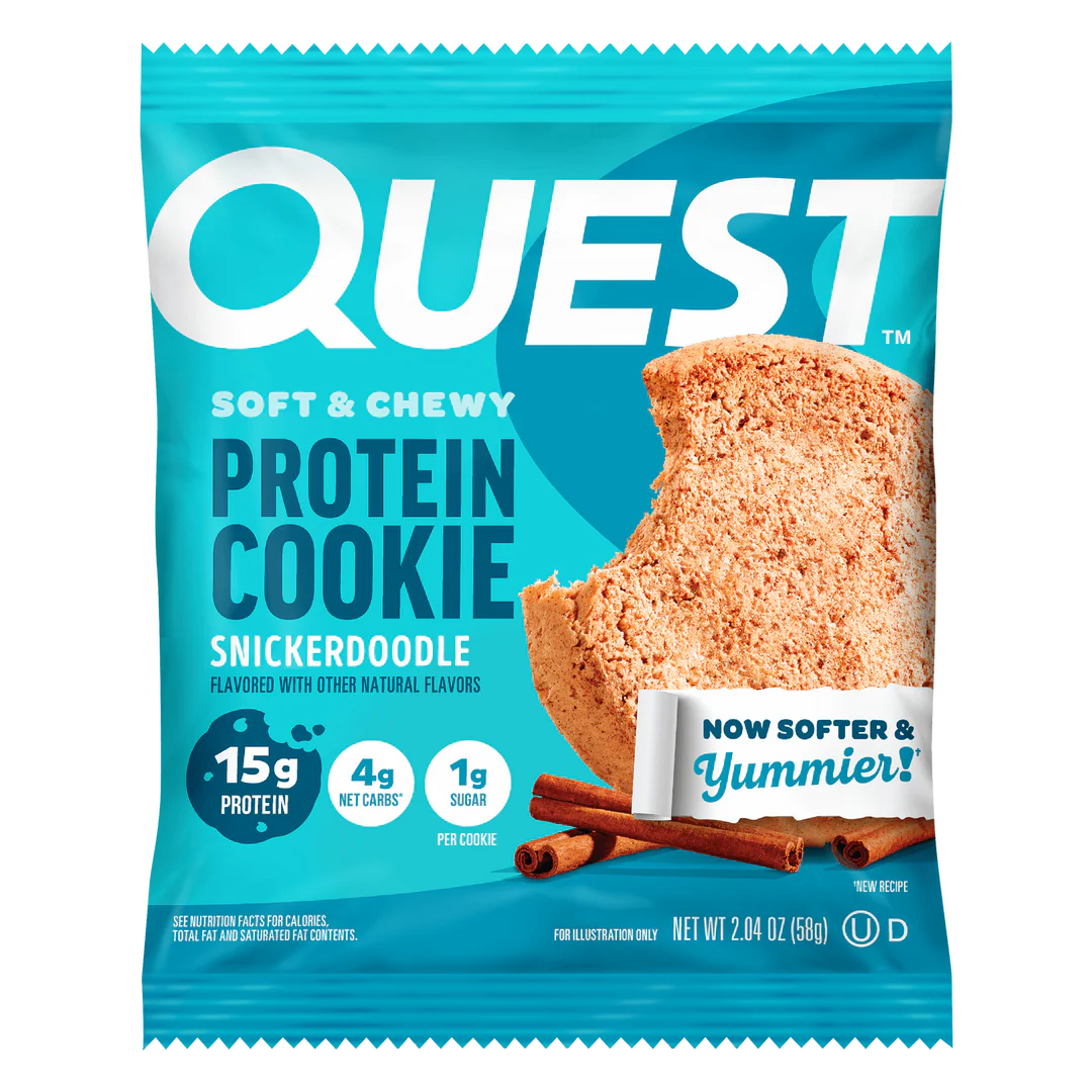 Quest Nutrition - Biscuits protéinés moelleux et fondants - 59 g