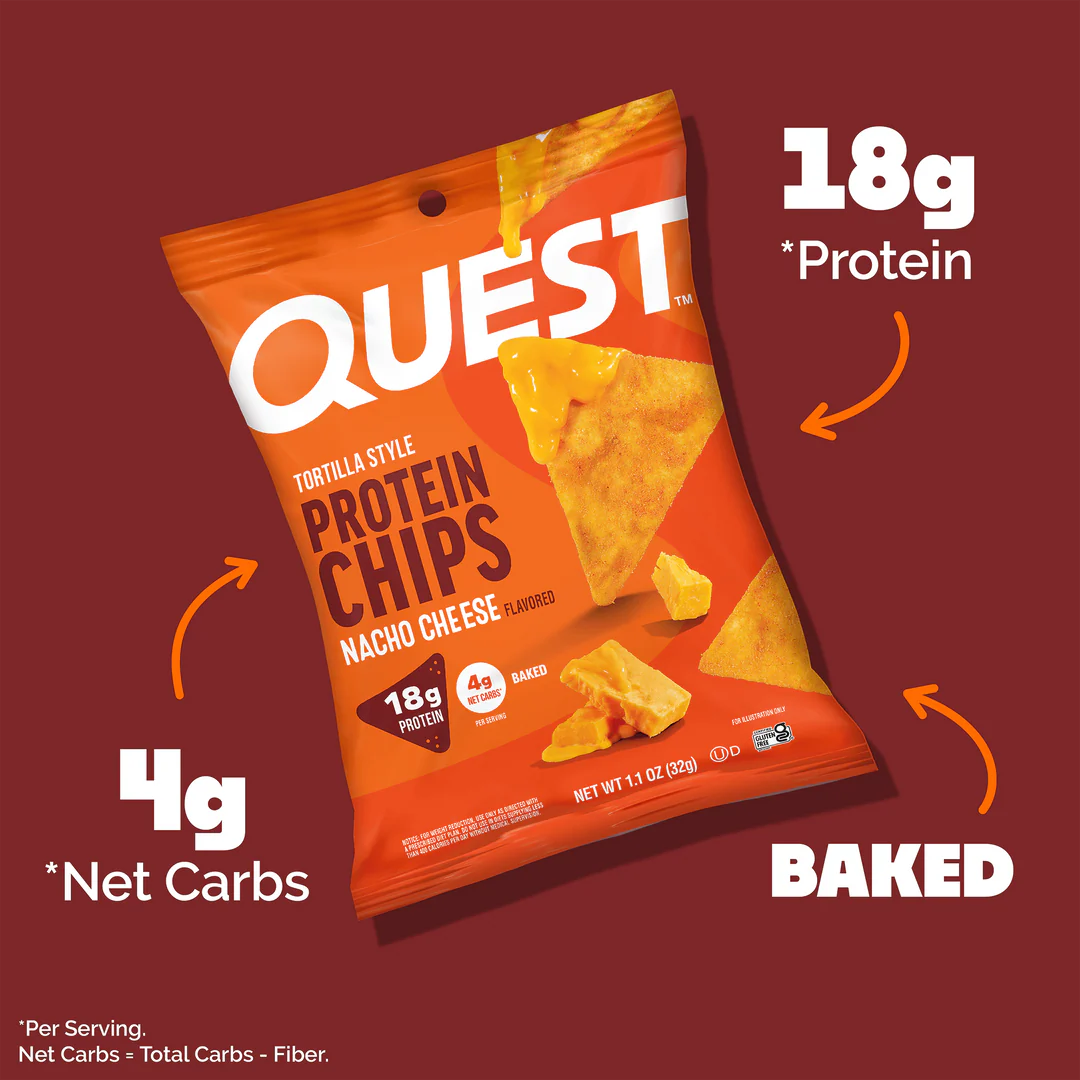 Quest Nutrition - Chips protéinées style tortilla - 32 g