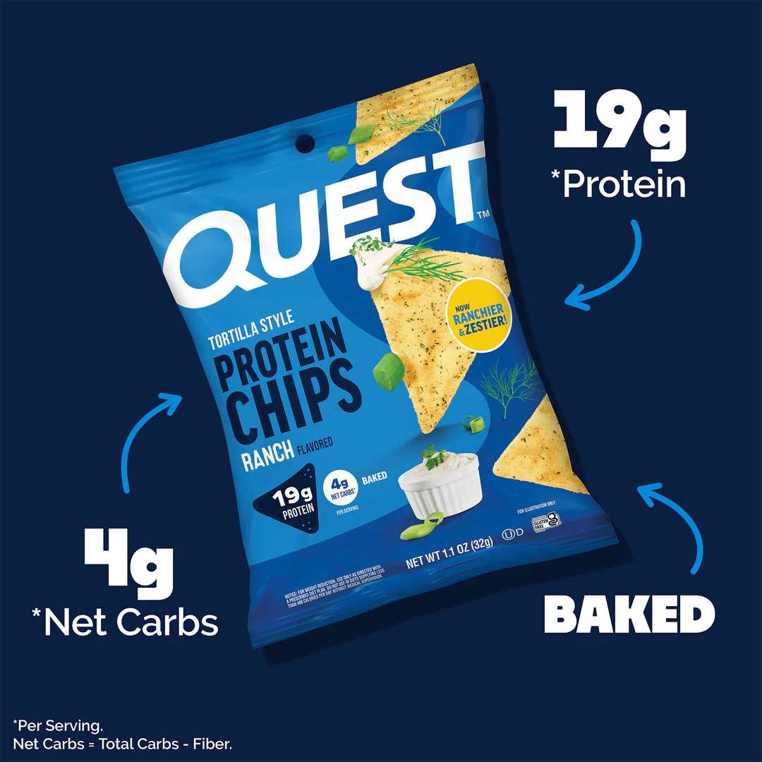 Quest Nutrition - Chips protéinées style tortilla - 32 g