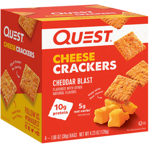 Quest Nutrition - High Protein Cheese Crackers - Box 4