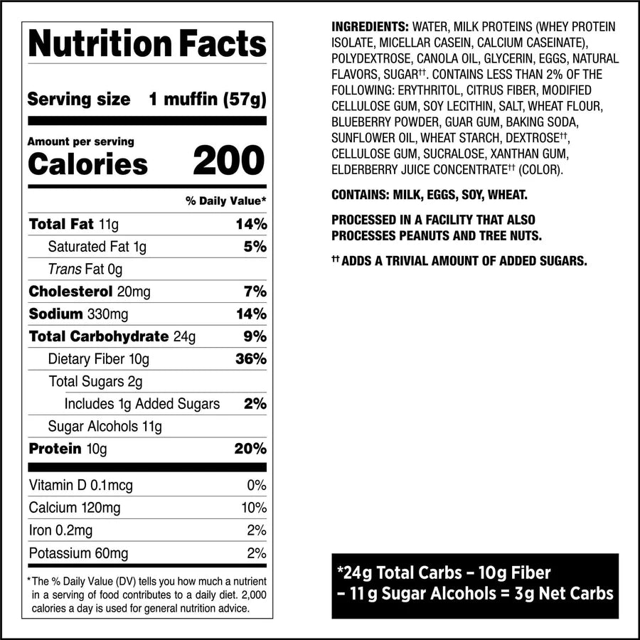 Quest Nutrition - Bake Shop Protein Muffins - 57g