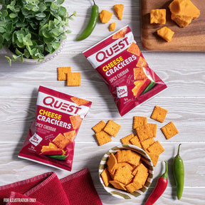 Quest Nutrition - High Protein Cheese Crackers - Box 4