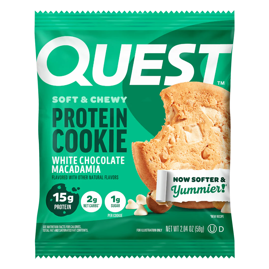 Quest Nutrition - Biscuits protéinés moelleux et fondants - 59 g