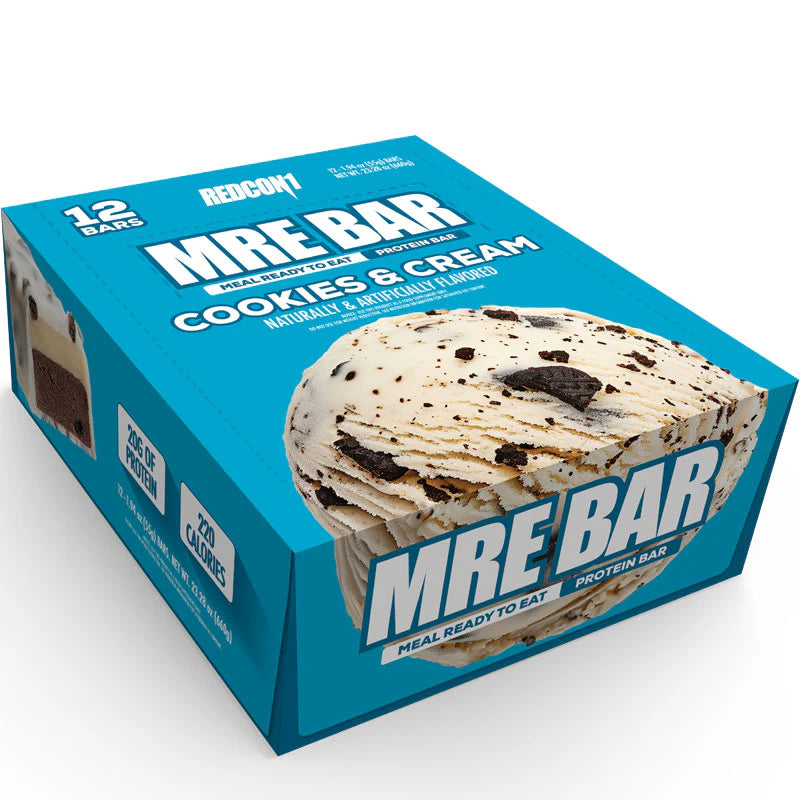 Redcon1 - MRE Bars / Meal Replacement Protein Bars 12x55g