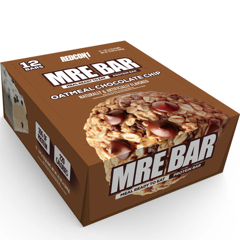 Redcon1 - MRE Bars / Meal Replacement Protein Bars 12x55g