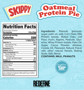 Redefine Foods - Oatmeal Protein Pie - 70g