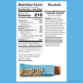 Barebells - Plant Based High Protein Bar - 55g