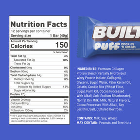 Built Bar Puffs - Limited Edition - 40g