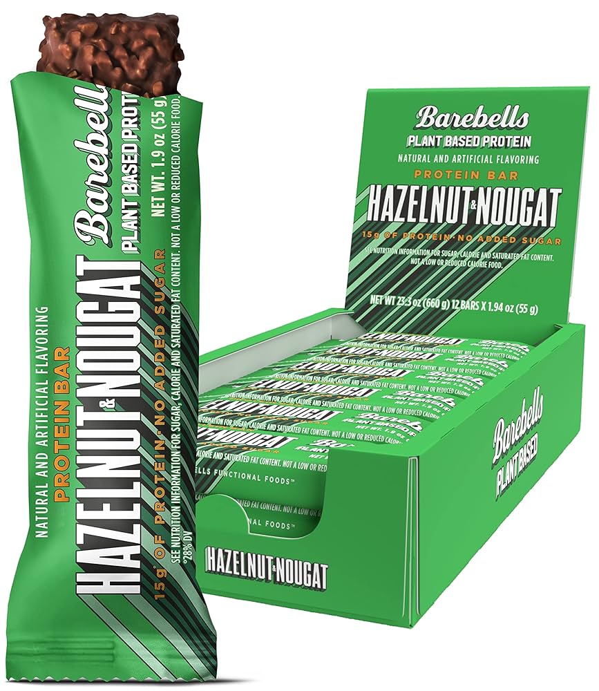 Barebells - Plant Based High Protein Bar - Box 12