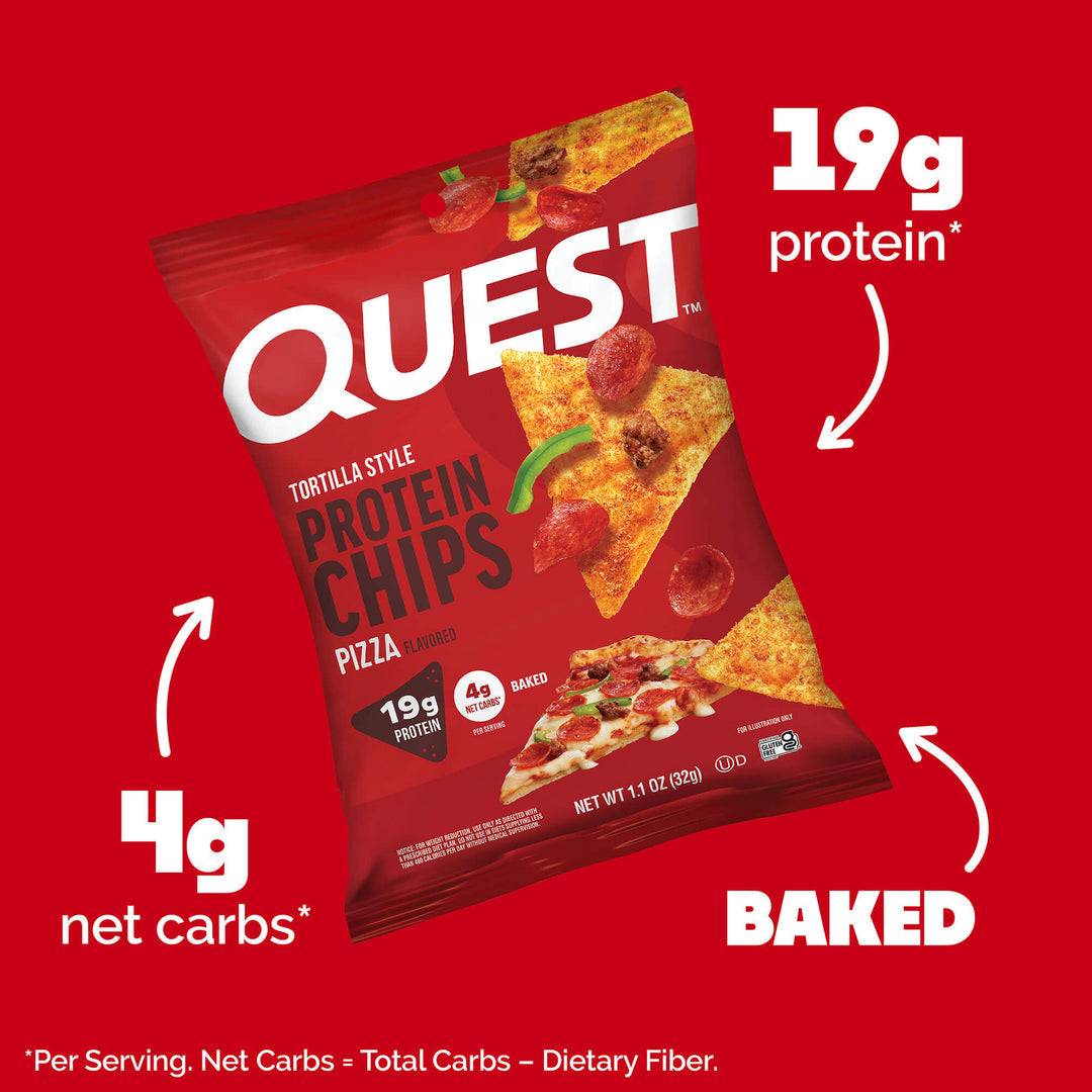 Quest Nutrition - Tortilla Style Protein Chips - Box 8