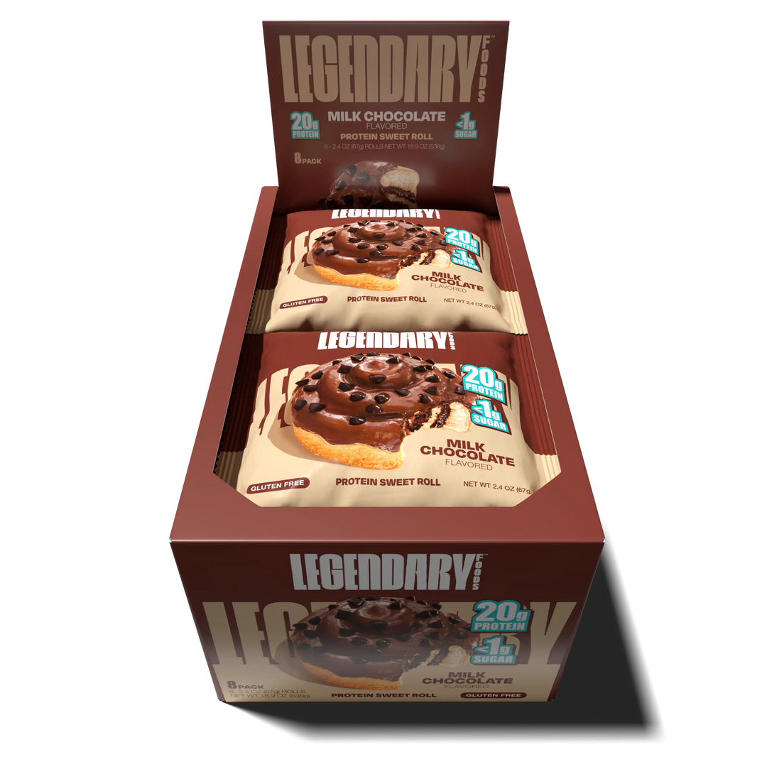 Legendary Foods - Brioche protéinée - Boîte de 8