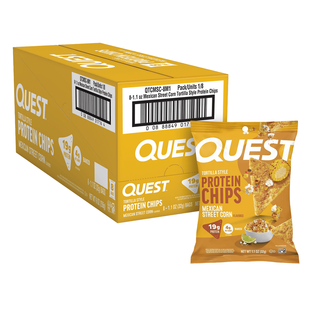 Quest Nutrition - Tortilla Style Protein Chips - Box 8