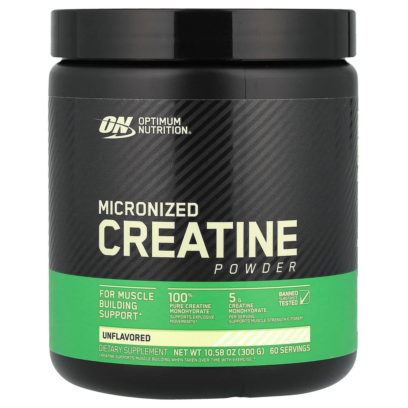Nutrition optimale - Créatine monohydrate micronisée - 300 g