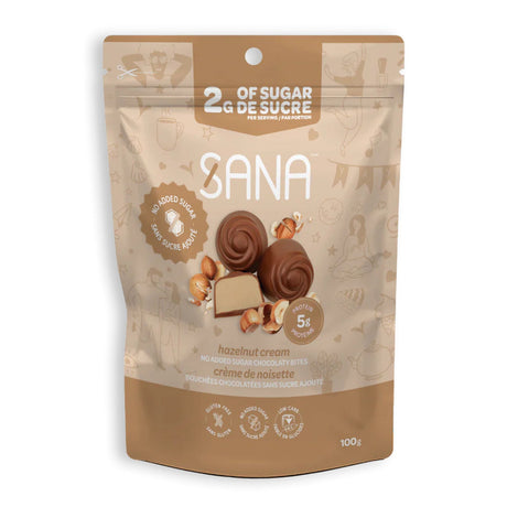 Sana - No Sugar Added Chocolatey Bites - 100g