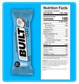 Built Protein Bar - 100% Real Chocolate - Zero Guilt 49g