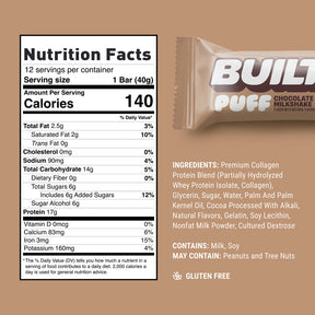 Built Bar Puffs - Limited Edition - 40g