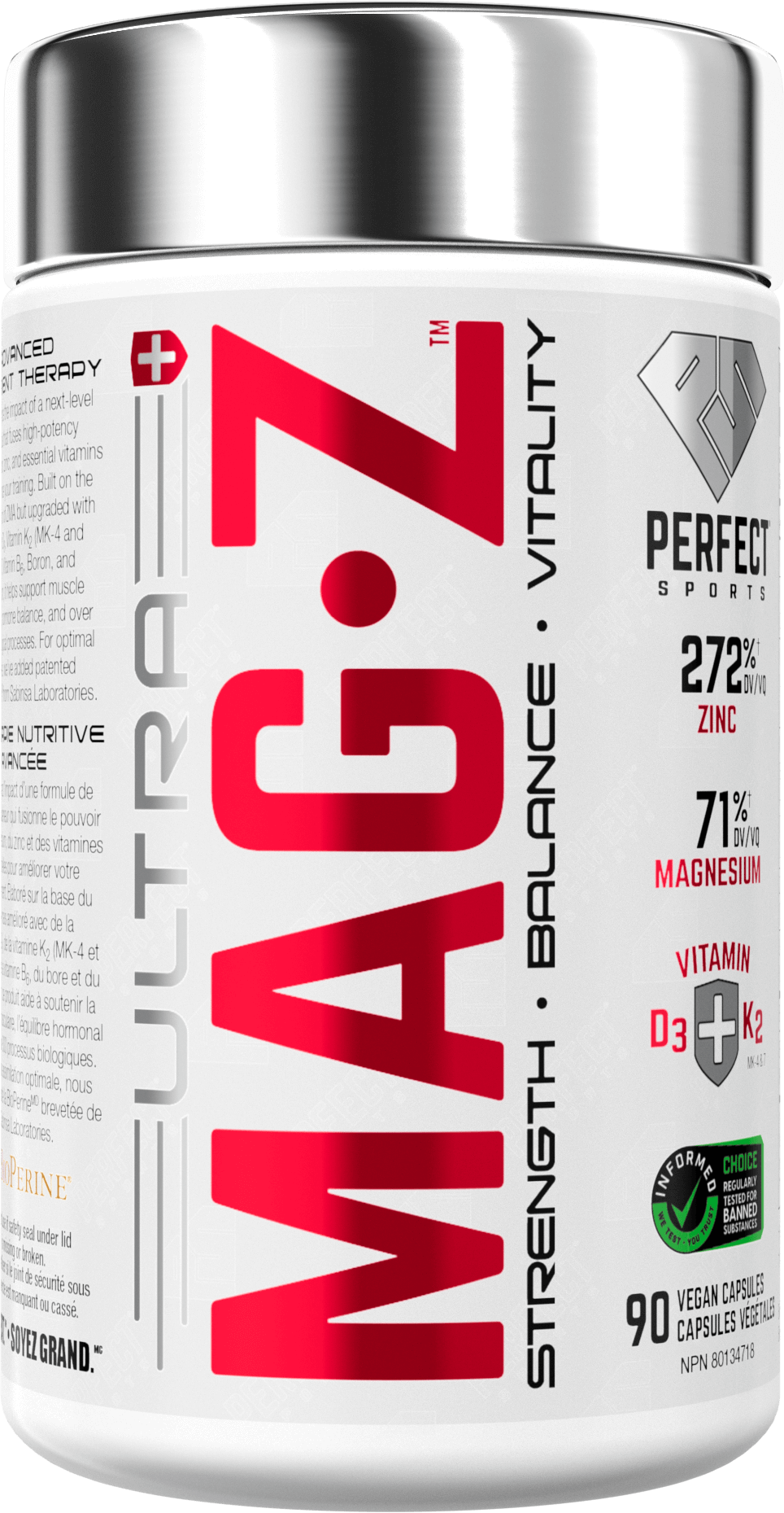 Perfect Sports - Ultra Mag-Z - 90 caps