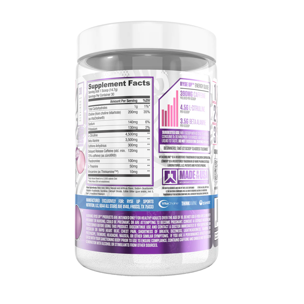 Ryse Supps - Loaded Pre Workout - 372g