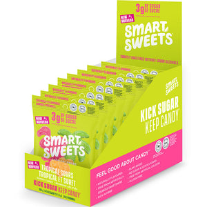 Bonbons Smart Sweets à base de plantes 50 g (paquets de 12)