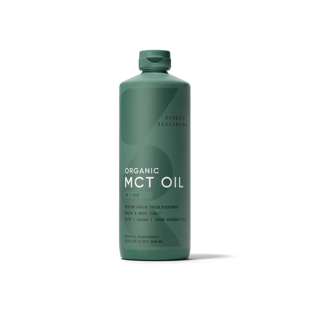 Sports Research - Huile MCT biologique C8+C10 - 414 ml