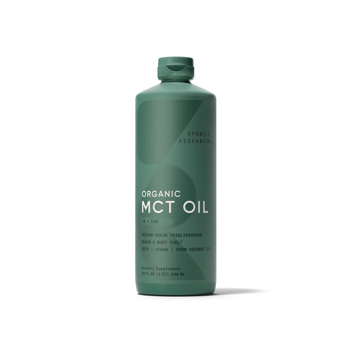 Sports Research - Organic MCT Oil C8+C10 - 414ml