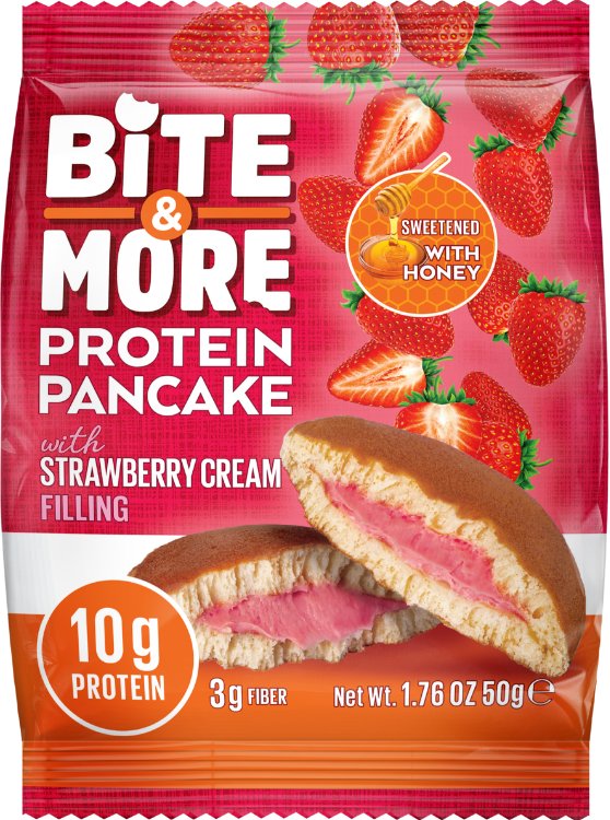 Bite & More - Protein Pancake with Filling - 50g