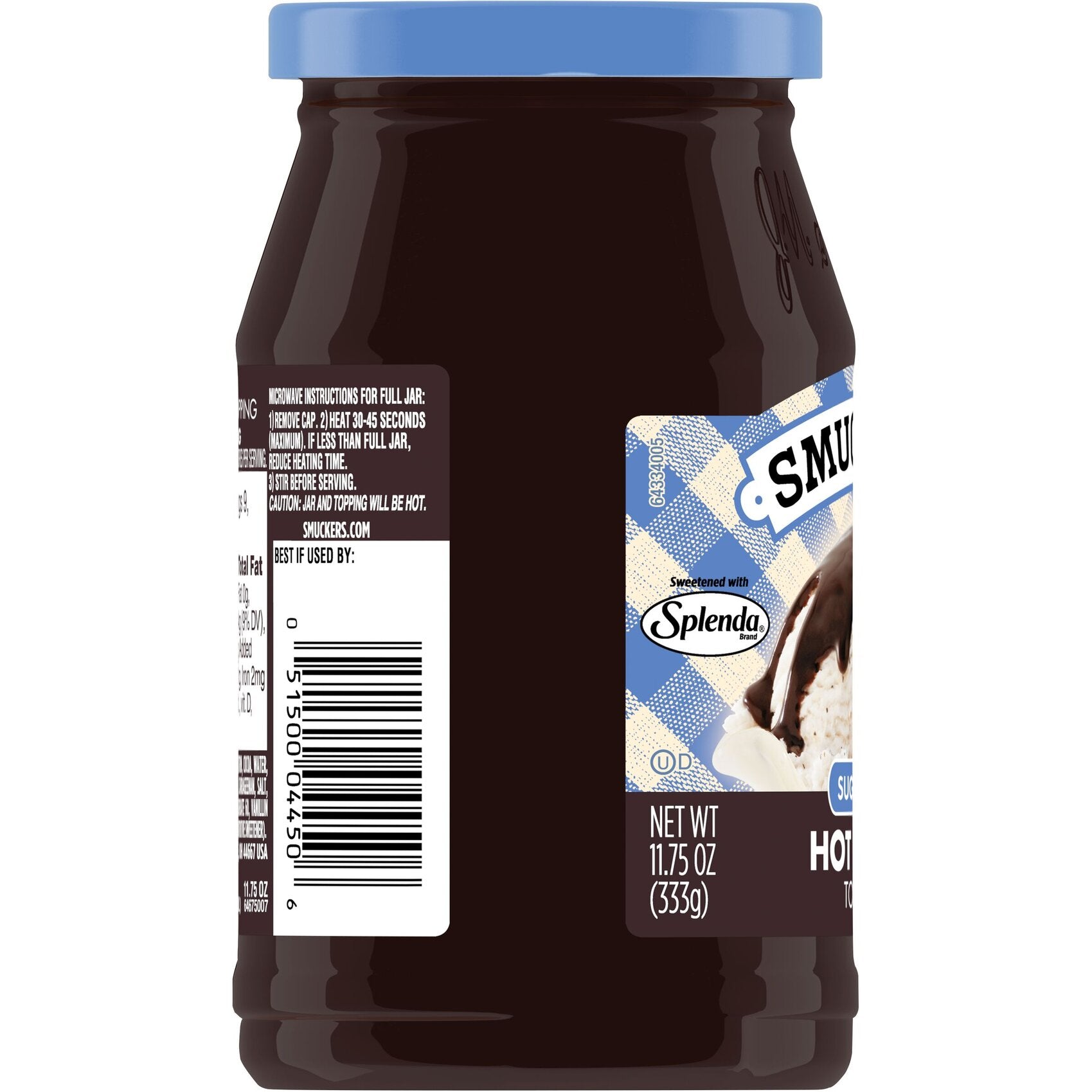 Smucker's - Sugar Free Hot Fudge Topping - 11.75oz