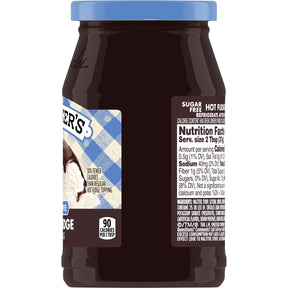 Smucker's - Sugar Free Hot Fudge Topping - 11.75oz