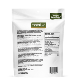 Root Alive - Feuilles de moringa bio - 228 g 