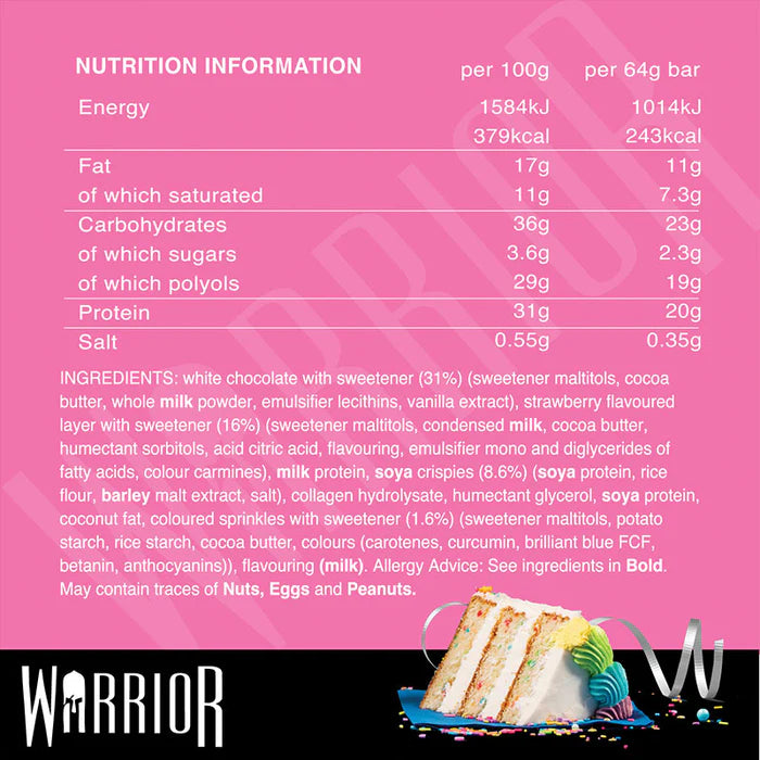 Warrior Crunch - Protein Bar - 64g