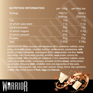 Warrior Crunch - Barre protéinée - 64 g