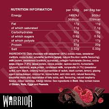Warrior Crunch - Protein Bar 64g - Box 12