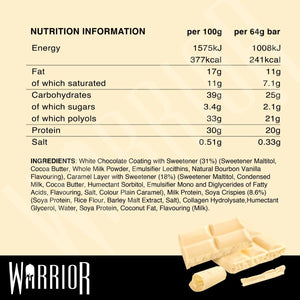 Warrior Crunch - Barre protéinée - 64 g