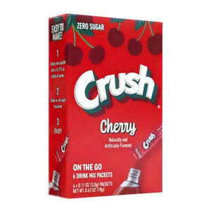 Crush - Zero Sugar Singles To Go Drink Mix - Pak 6