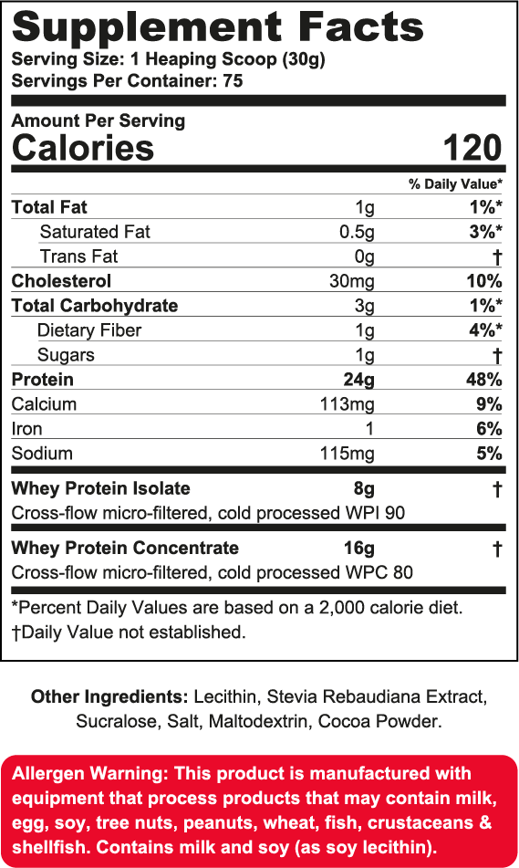 Wanted1 Nutrition - Whey1 5lbs Duo