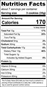 ChocZero - Jolies Sugar Free Cookies - 8oz