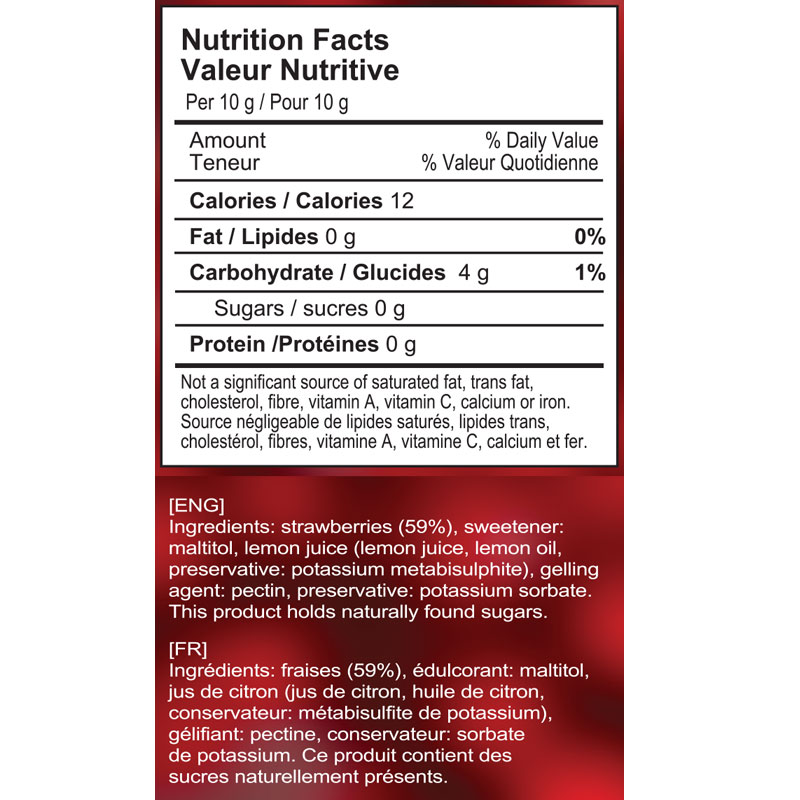 Rabeko - Low Calorie Jam - 235g