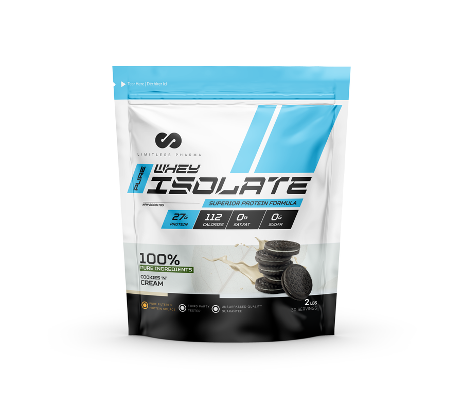 Limitless Pharma - Whey Isolate Protein - 2lbs